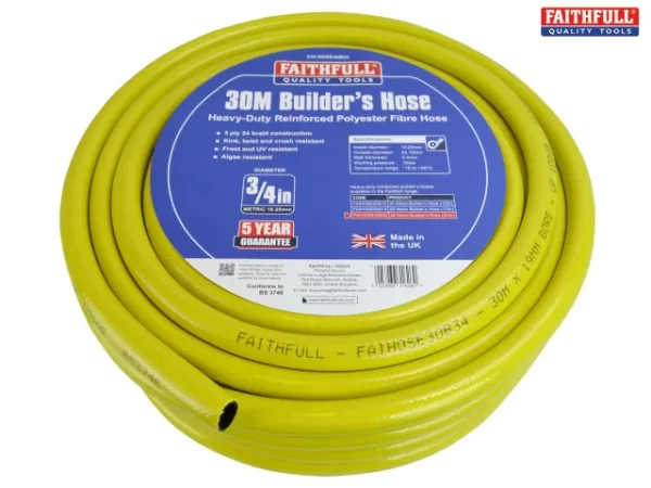 Faithful Builders Hose 30m