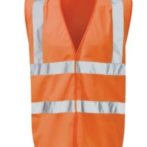 ORANGE HI-VIS WAISTCOAT (EN 471) MEDIUM 35282